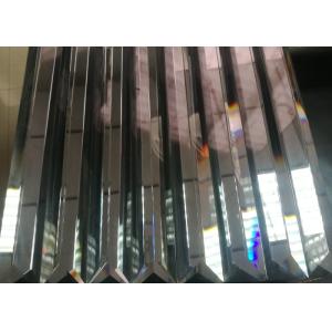 Buy cheap Modern Patterned Zinc Mirror 8mm Stained Panel Crafts from wholesalers