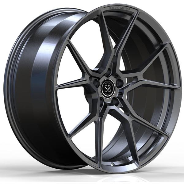 Quality 6061-T6 Aluminum Alloy Forged Rims Matt Gun Metal for sale