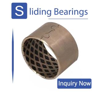 Buy cheap Precision Machined Components Split Self Lubricating Bimetal Bushing With Graphite from wholesalers