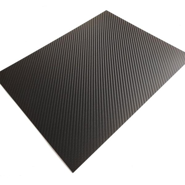 Quality 3K Carbon Fiber Sheet 500x400x1.5mm Twill Weave Matte Finish for sale