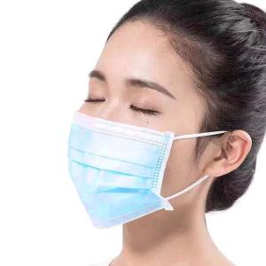 Buy cheap GMP Certificate Blue Elastic Earloop Medical Mask from wholesalers
