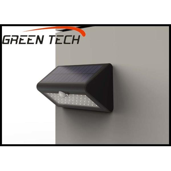 Quality 100lm/w Solar Powered LED Exterior Lights With PIR And Light Control 4W for sale