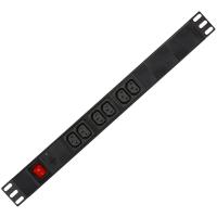 Buy cheap 6 Way IEC Type PDU Extension Socket With On/Off Switch, Overload Protector product