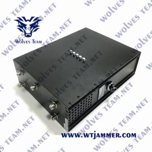 Buy cheap IP65 Powerful Backpack Cell Phone Jammer GPS GSM DCS 3G 4G 5G Blocker Coverage Up to 150m from wholesalers