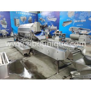 Buy cheap Root Vegetables Potato Peel Off Machine with Brush Roller Polishing Professional from wholesalers