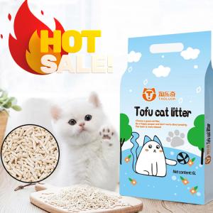 Buy cheap Flushable Tofu Litter Cat Kitty Deodorization Easy Scoop Clumping from wholesalers