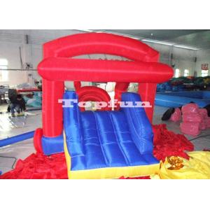 Custom Commercial Bounce Houses / Inflatable Jumping Bouncer Oxford Fabric