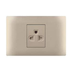 Buy cheap Fireproof 1 Gang Socket Silver Point Contact Max.Voltage 250V Durable And Safe from wholesalers