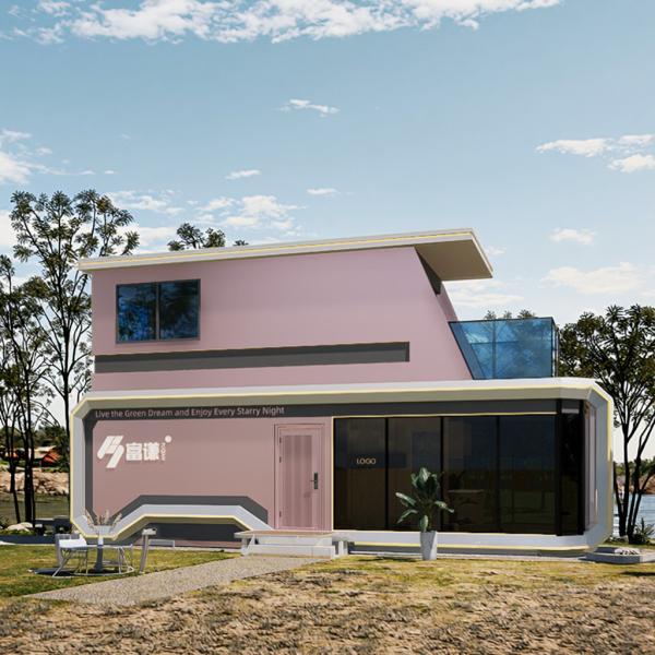 Buy cheap Apple Cabin Luxury Prefab Modern Design Tiny House Villa Container from wholesalers