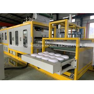 Buy cheap High Speed Plastic Automatic Foam Food Container Forming Machine With Touch Screen from wholesalers