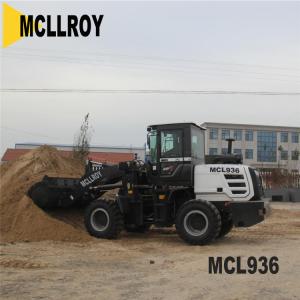 Industrial Wheeled Shovel Loader , Front Loader Heavy Equipment ISO9001 CE