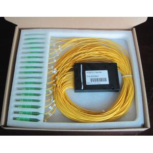 Buy cheap 1 × 8 PLC Fiber Optic Splitter, ABS Package, 0.9mm cable,Low Polarization Dependent Loss from wholesalers