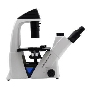 Trinocular Transmit Light Inverted Optical Microscope WF10x/22mm Eyepiece