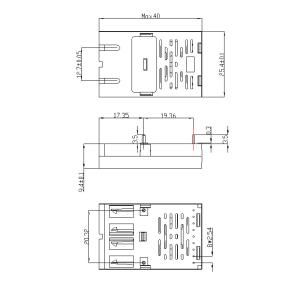 Buy cheap 155M Single Fiber BIDI 1x9 Optical Transceiver from wholesalers