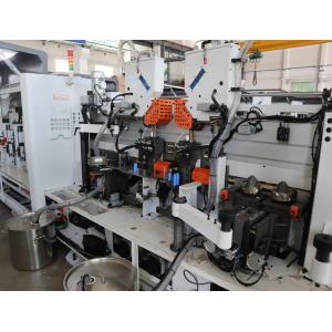 Buy cheap Panel Furniture Abs Wood Edge Banding Machine Auto Two Glue Pot 13m Min from wholesalers