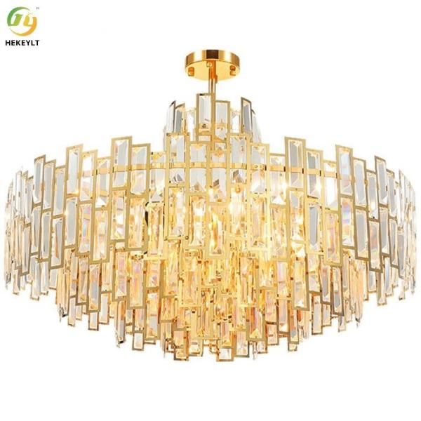 Buy cheap D60*H48cm E14 Candle Chandelier Crystal Customized Elegant Gold from wholesalers