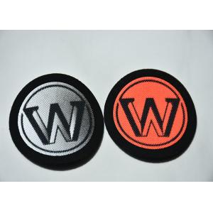 Buy cheap Microfiber Printed Silicone Custom Clothing Patch 1.8mm Transparent from wholesalers