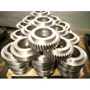 Buy cheap External Helical Cut Gears With Internal Spur Gear Involute Splines from wholesalers