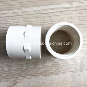 Buy cheap 1-1/2 White PVC Female Thread Adaptor Plastic Pipe Fitting with SCH40 Wall Thickness from wholesalers