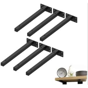 Buy cheap 4-6mm Thickness Supporting Fixed Shelves Hidden Floating Wall Shelf Mounting Bracket from wholesalers