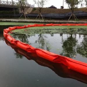 Permeable Aquatic Floating Silt Curtain For Aquatic Environments Eco Friendly