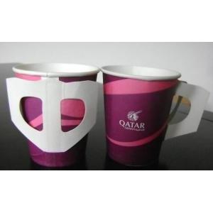 Buy cheap Withe Paper Cup Handle Fixing Machine , 5KW Paper Tea Cup Making Machine from wholesalers