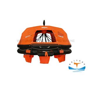 Buy cheap A Pack Type Marine Life Raft 12 Man Capacity MSC.47 Standard For Emergency from wholesalers