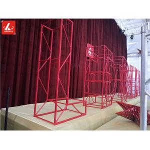 Creative Alphabet Letter Shape Irregular Shape Aluminum Square Truss Customized