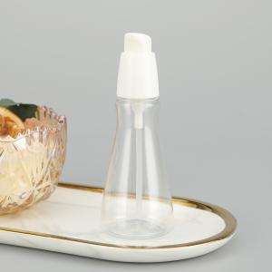 Buy cheap Smooth Round Transparent PET Spray Bottle With Classic Design from wholesalers