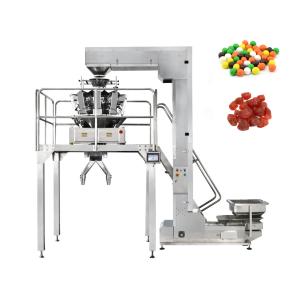 Buy cheap 500g 2000g Chocolate Dried Fruit Packing Machine With Multihead Weigher from wholesalers