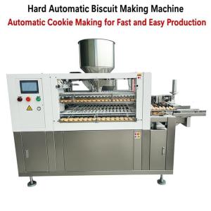 Buy cheap Hard Automatic Biscuit Making Machine Features Automatic Cookie Making for Fast and Easy Production from wholesalers