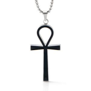 Buy cheap Advanced, minimalist, fashionable, and niche men's original cross pendant necklace from wholesalers