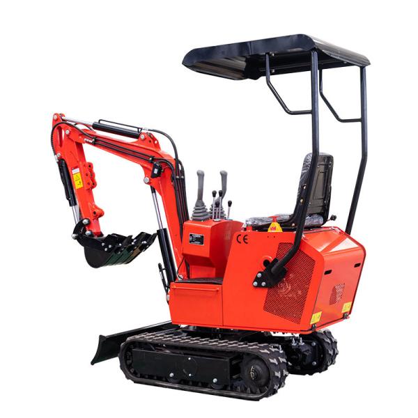Quality 1ton Mini Crawler Excavator 13.5hp EPA Approved With Diesel Engine for sale