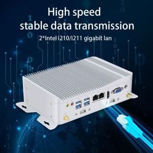 Buy cheap Intel N100 Processor With Dual LAN Six COMs and DDR5 max 16GB Industrial Mini PC from wholesalers