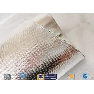 Buy cheap 25oz Sliver Aluminium Foil Laminated Fiberglass Fabric Non Combustible from wholesalers