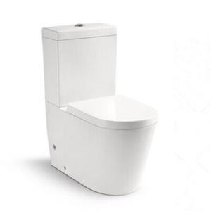 Buy cheap Sanitary Ware Bathroom Washdown Two piece Toilet with 10cm/4inch diameter outlet Ceramic Toilets from wholesalers