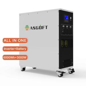 Buy cheap Solar Charged Portable Power Bank 6Kwh Battery and 3Kw Inverter Portable Mobile Power from wholesalers