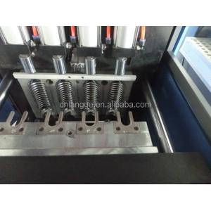 Buy cheap 500ML Small Plastic Bottle Making Machine with 4 Cavity and Semi Automatic Operation from wholesalers