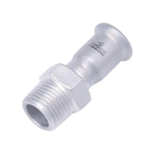 Buy cheap Integrated Metal Pipe Adapters Quick Release With Male Threaded End from wholesalers