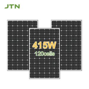 China Monocrystalline Solar Cell 415W Black Frame PV Module for Customized Panel Dimensions on sale
