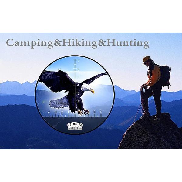 7x50 Binoculars Bak4 Prism and FMC Coating Waterproof Fogproof with Electronic Compass & Ranging Reticle