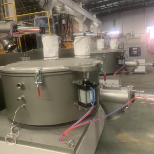 Compact Structure 900kg/H Plastic Mixer Machine PLC Control