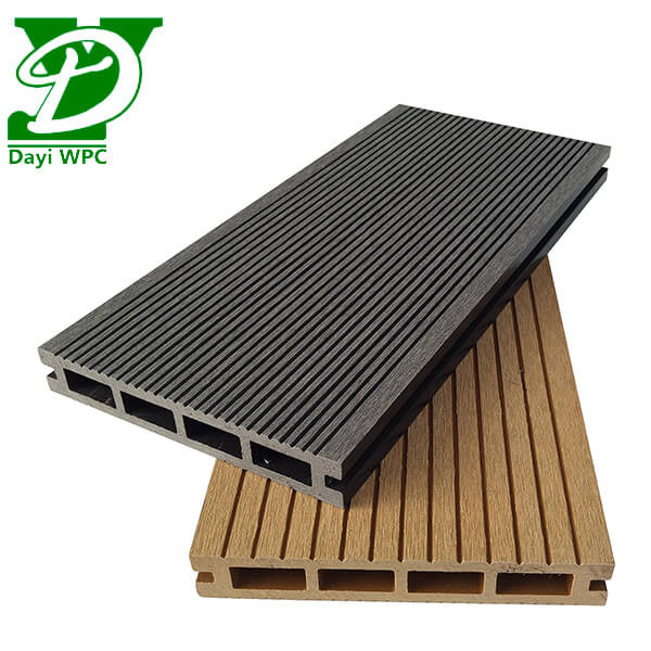 Buy cheap Hollow Composite Decking Swimming Pool Garden Composite Decking 140x23mm product