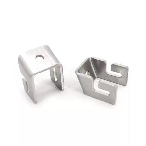 Buy cheap 6mm Anodized CNC Metal Laser Cutting Carbon Steel Sheet Metal Angle Brackets from wholesalers