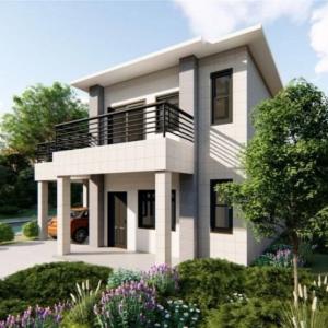 Buy cheap PVC Sliding Light Steel Structure Prefabricated House Living Buildings from wholesalers