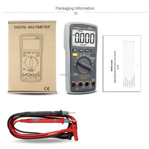 Buy cheap 03B Professional Digital Multimeters DC AC Voltage Current Resistance True RMS LED Diode Test Auto Range Universal Meter from wholesalers