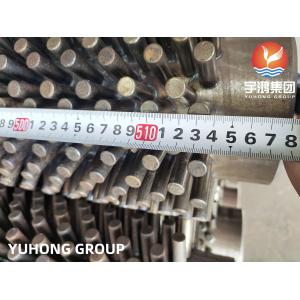 Alloy Studded Fin Tube A213 T9 WITH 11-13CR Stud Water Tube Boilers