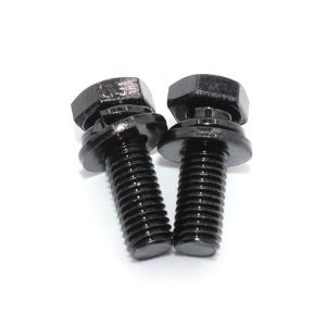 Assorted M4-M12 Grade 8.8/10.9/12.9 Hex Bolts with Spring Lock Plain Washer