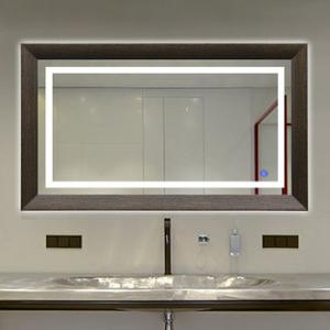 Buy cheap Frameless LED Backlit Mirror Wall Mounted Hotel Vanity Mirror from wholesalers