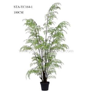 Green Foliages Artificial Hanging Ferns Fire Retardant 180CM 130CM 100CM